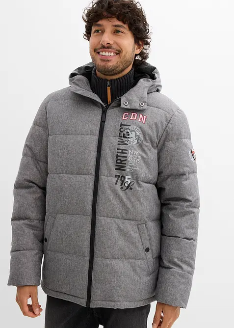 Doudoune chaude à capuche, bonprix