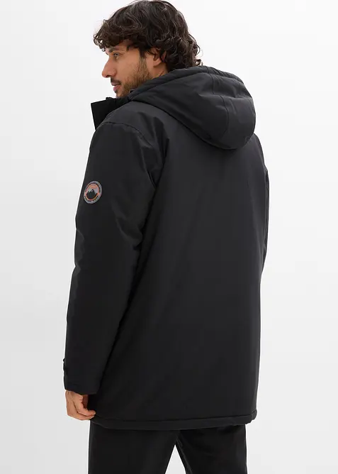 Parka imperméable en matière technique avec doublure matelassée, bonprix