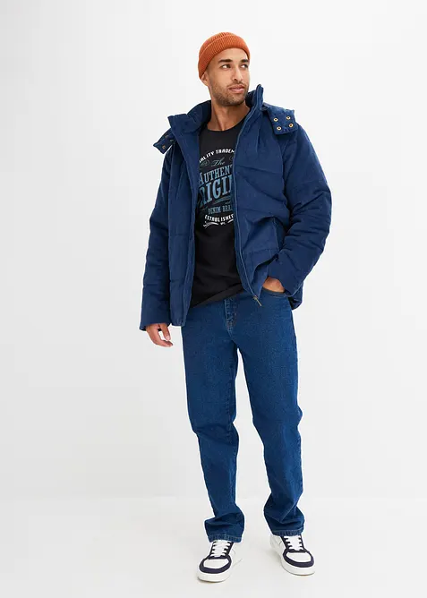 Langarmshirt aus reiner Bio-Baumwolle (2er Pack), bonprix