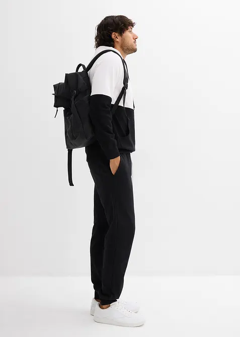 Jogginghose mit Rippb&uuml;ndchen am Saum, bonprix