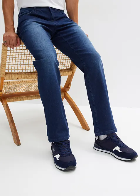 Jean droit extensible coupe confort, regular, bonprix