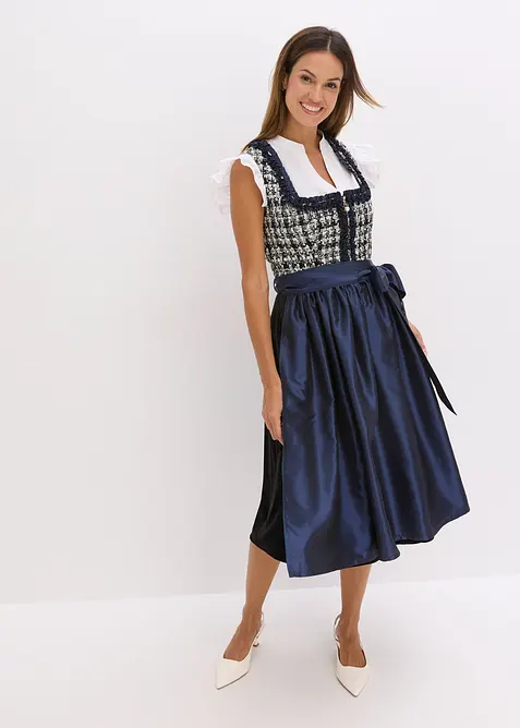 Dirndl avec tablier (ens. 2 pces), bonprix