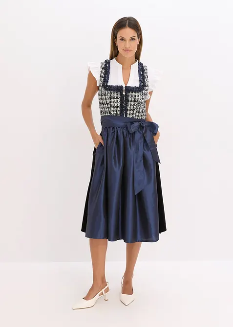 Dirndl avec tablier (ens. 2 pces), bonprix