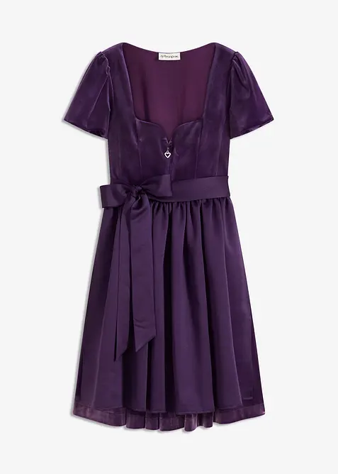 Dirndl avec tablier (ens. 2 pces), bonprix