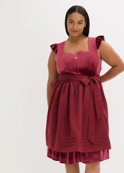 Dirndl avec tablier (ens. 2 pces), bonprix