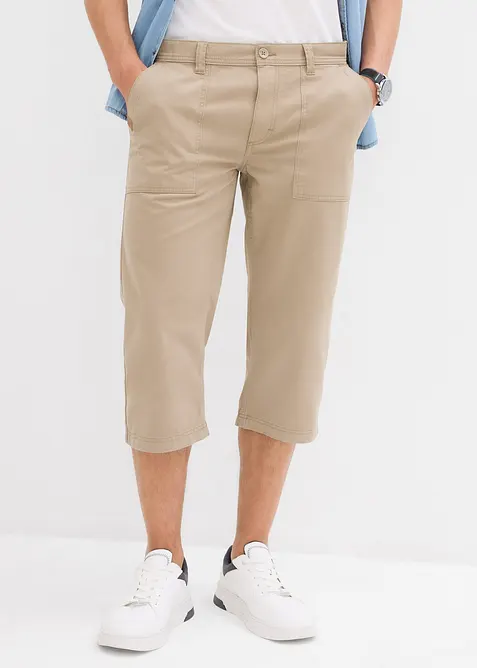 Long-Bermuda aus reiner Baumwolle Regular Fit, bonprix