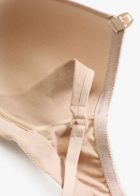 Soutien-gorge d’allaitement coton à coques sans armatures, bonprix