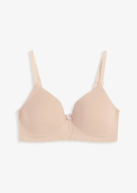 Soutien-gorge d’allaitement coton à coques sans armatures, bonprix