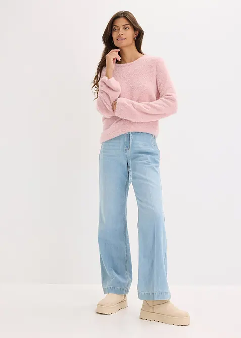 Softer Pullover mit weiten &Auml;rmeln, bonprix