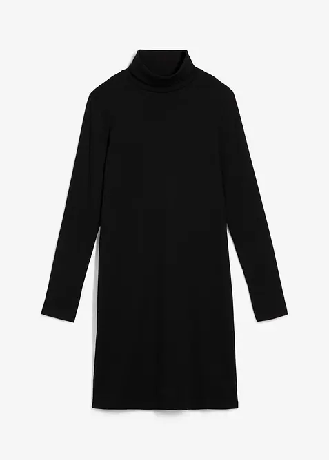 Robe en jersey côtelé extensible et épais, bonprix