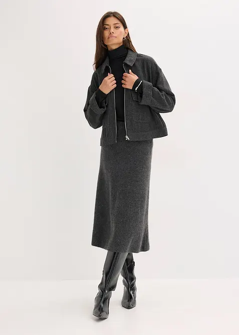 Midi-Strickrock, bonprix