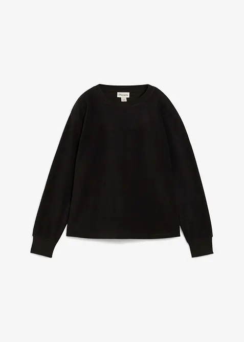 Warmes Fleece-Thermoshirt, bonprix