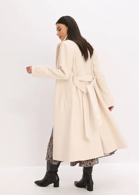 Mantel in Wolloptik, bonprix