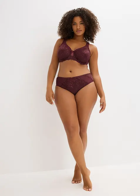 Slip Maxi avec dentelle, bonprix