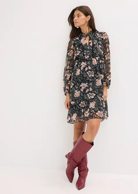 Robe en mousseline, bonprix