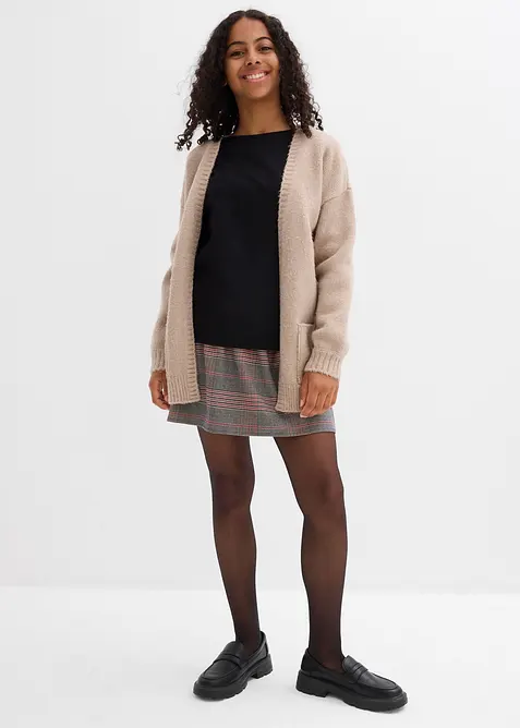 T-shirt manches longues en coton extensible, bonprix