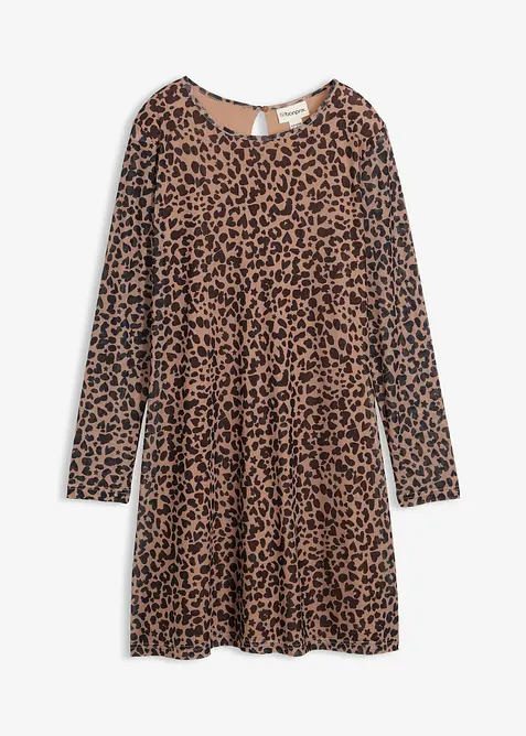 Robe courte en mesh, bonprix