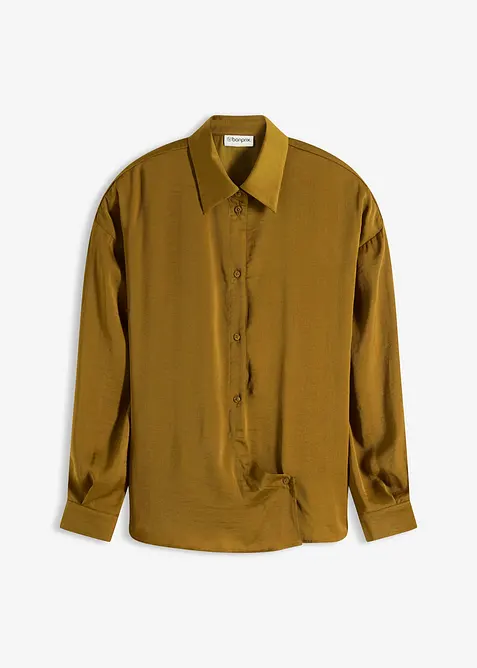 Chemisier en satin fluide, bonprix