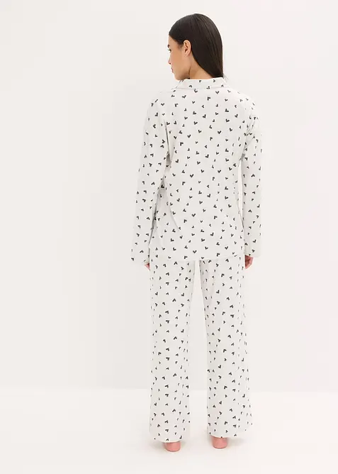 Pyjama oversize boutonné, bonprix