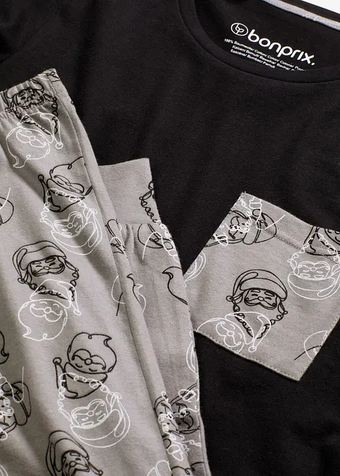 Pyjama aus reiner Baumwolle, bonprix