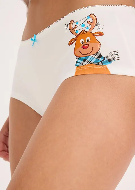 Maxipanty mit Baumwolle (4er Pack), bonprix