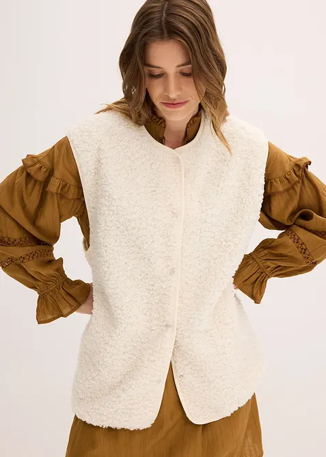 Teddy-Weste, bonprix