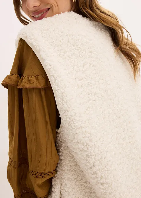 Teddy-Weste, bonprix