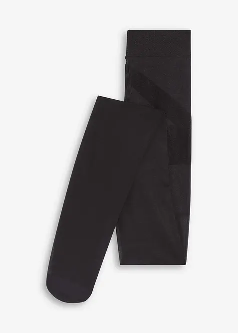 Blickdichte Strumpfhose mit Push Up Effekt + Belly Control +  Komfortbündchen + Kompression, 50 DEN, bonprix