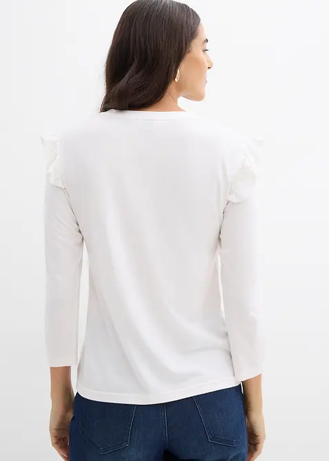 T-shirt en jersey coton et viscose, bonprix