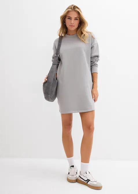 Robe sweat 100% coton, bonprix