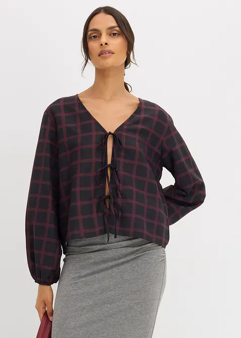 Blouse oversize en viscose douce, bonprix