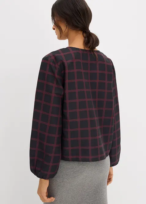 Blouse oversize en viscose douce, bonprix