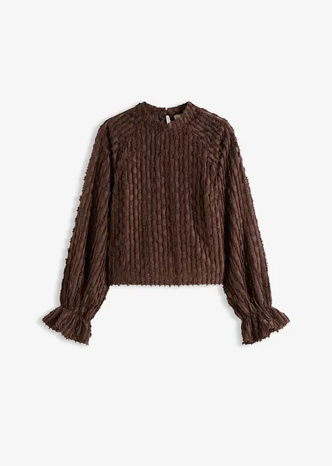 Blouse texturée, bonprix