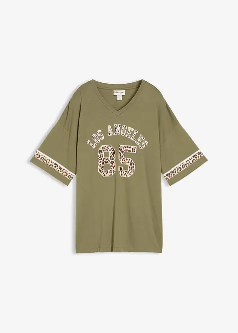 T-shirt oversize 100% coton, bonprix