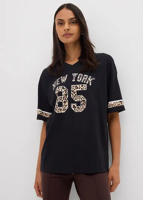 Oversize-Shirt aus reiner Bio-Baumwolle, bonprix