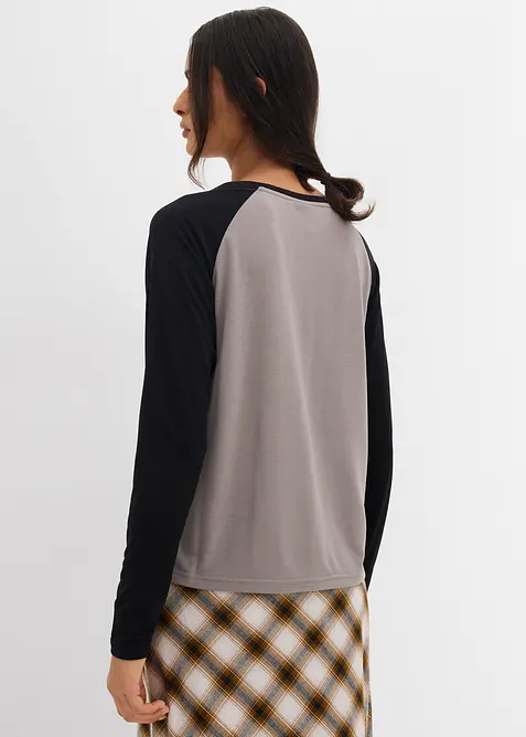Langarmshirt aus Jersey, bonprix