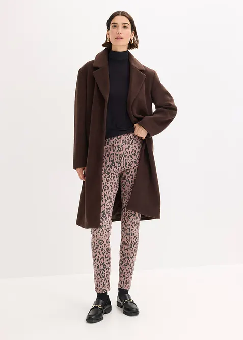 Pantalon élastiqué en jersey milano, viscose majoritaire, bonprix