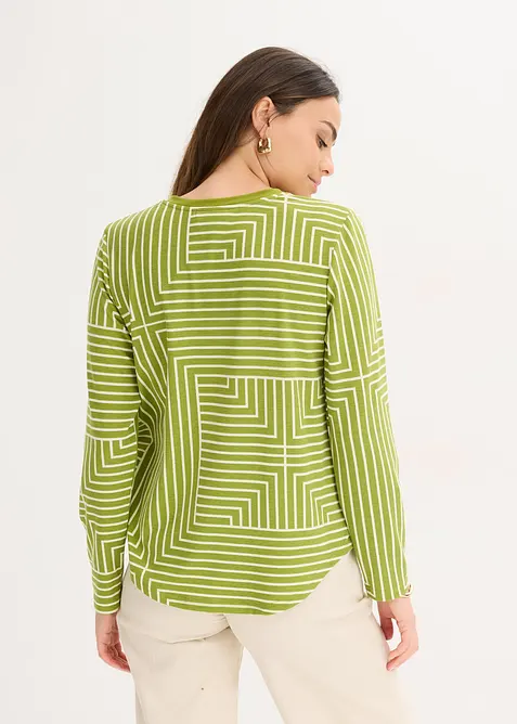 Viskose Langarmshirt, bonprix