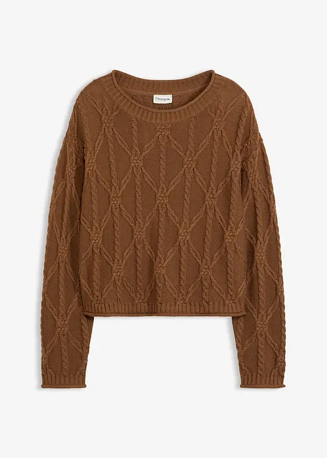 Pullover mit Baumwollanteil, bonprix