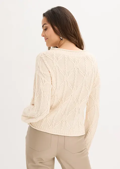 Pullover mit Baumwollanteil, bonprix