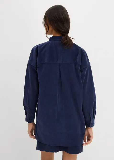 Oversize Cordhemd, bonprix
