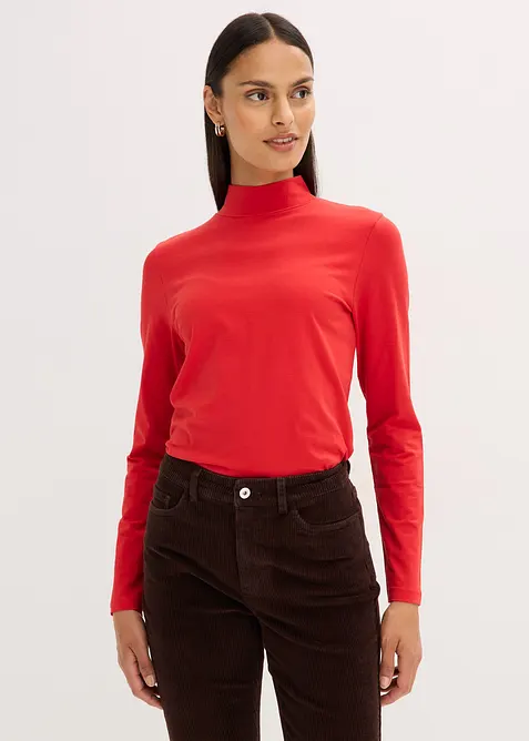 Figurbetontes Langarmshirt, bonprix