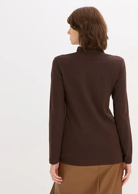 Figurbetontes Langarmshirt, bonprix