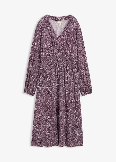 Robe midi en viscose fluide, bonprix