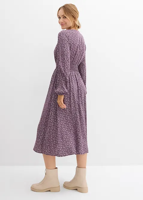 Robe midi en viscose fluide, bonprix