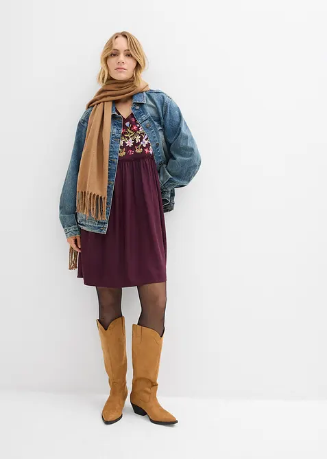 Robe-tunique en viscose fluide, bonprix