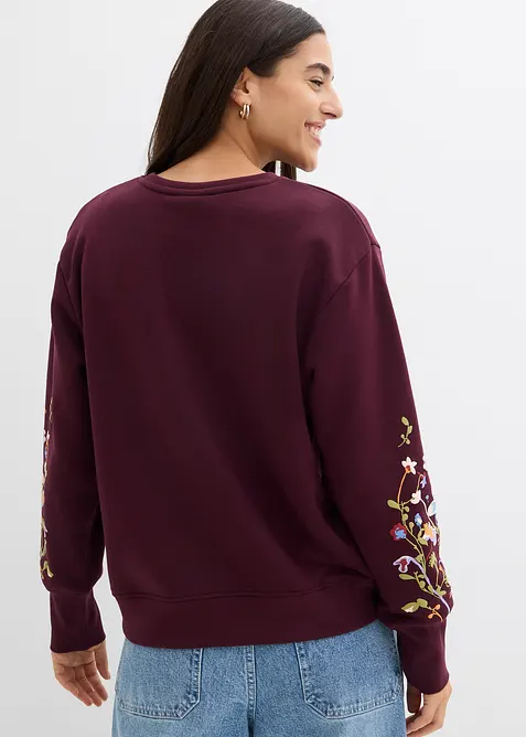 Sweatshirt aus Baumwoll-Mix, bonprix