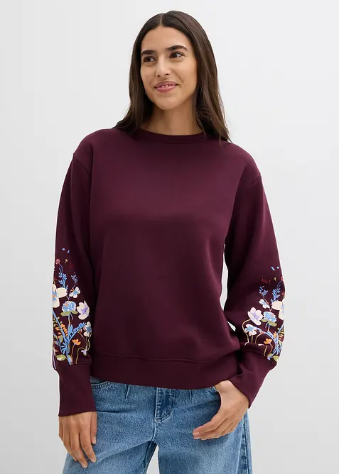 Sweatshirt aus Baumwoll-Mix, bonprix