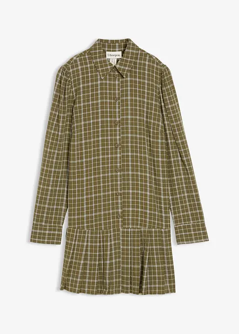 Robe-chemise à carreaux, bonprix