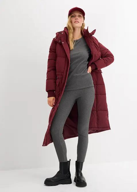 Geripptes Thermoshirt, bonprix